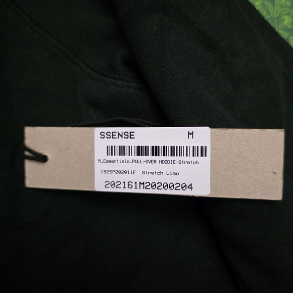 Essentials Classic Black Hoodie - Picture 5 of 11